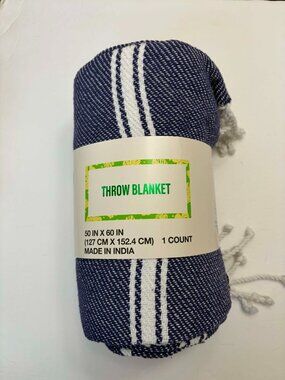 Festive Voice Throw Blanket (50 in x 60 in)